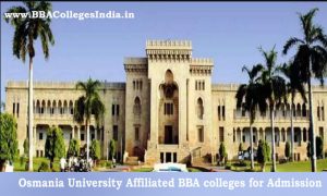 Osmania OU University under affiliated colleges