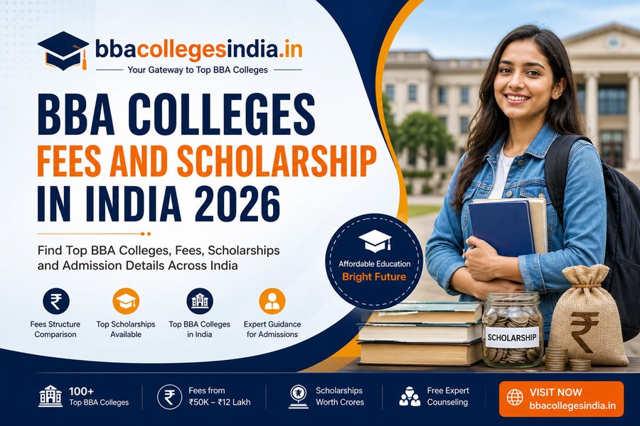 BBA Colleges Fees and Scholarship