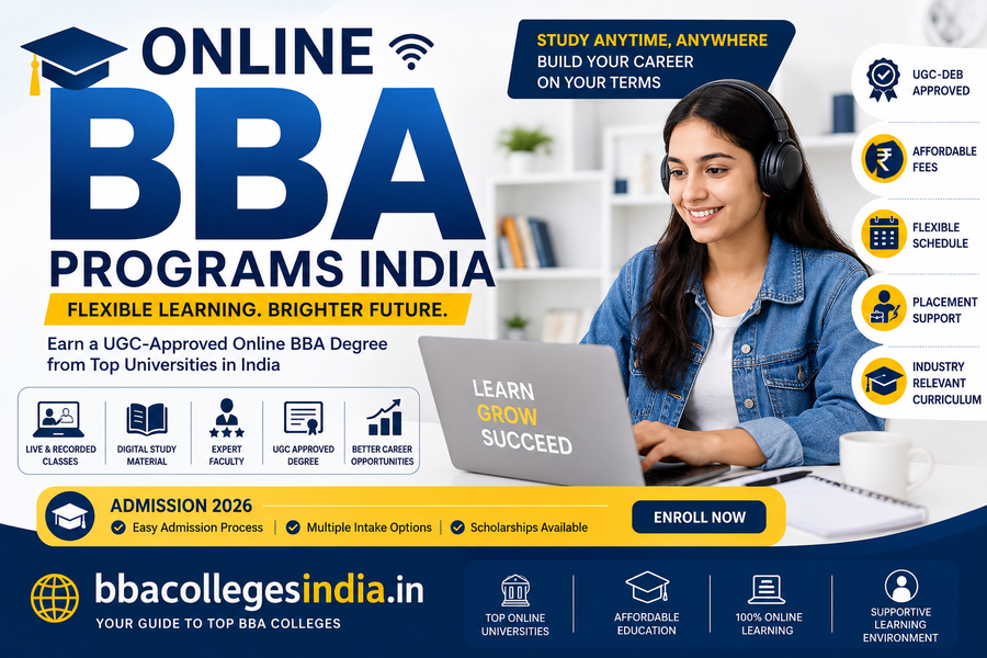 Online BBA Programs in India 2026