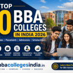 Top 50 BBA Colleges in India 2026 rankings fees placements scholarships admission guide