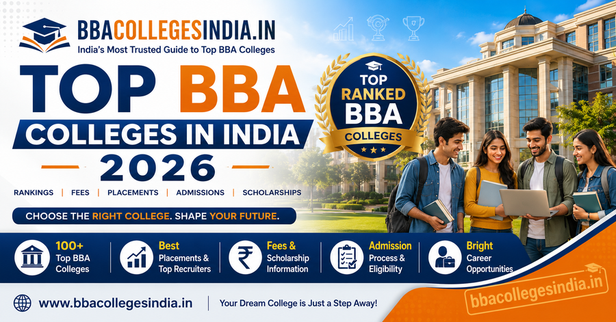 Top BBA Colleges in India 2026 Rankings, Fees and Placements
